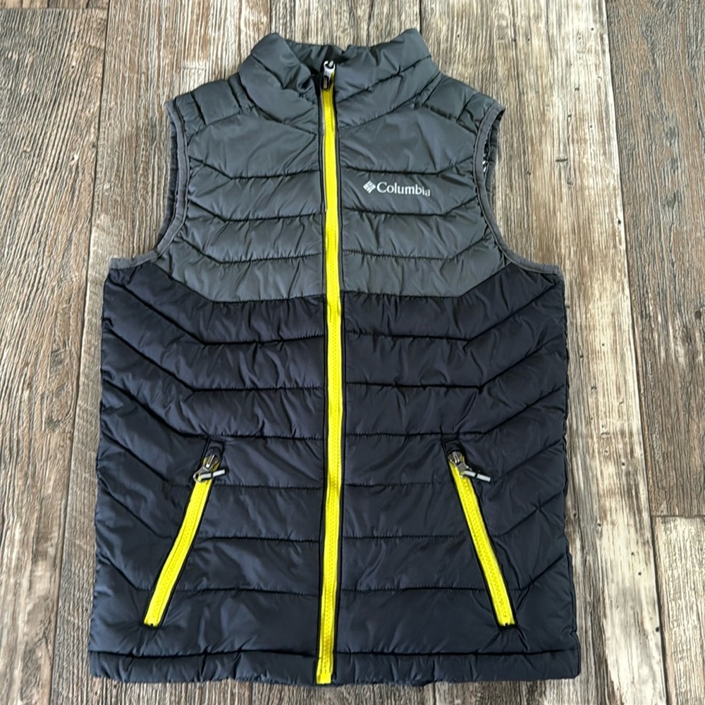 COLUMBIA PUFFY KIDS VEST, UNISEX SIZE MEDIUM 10-12